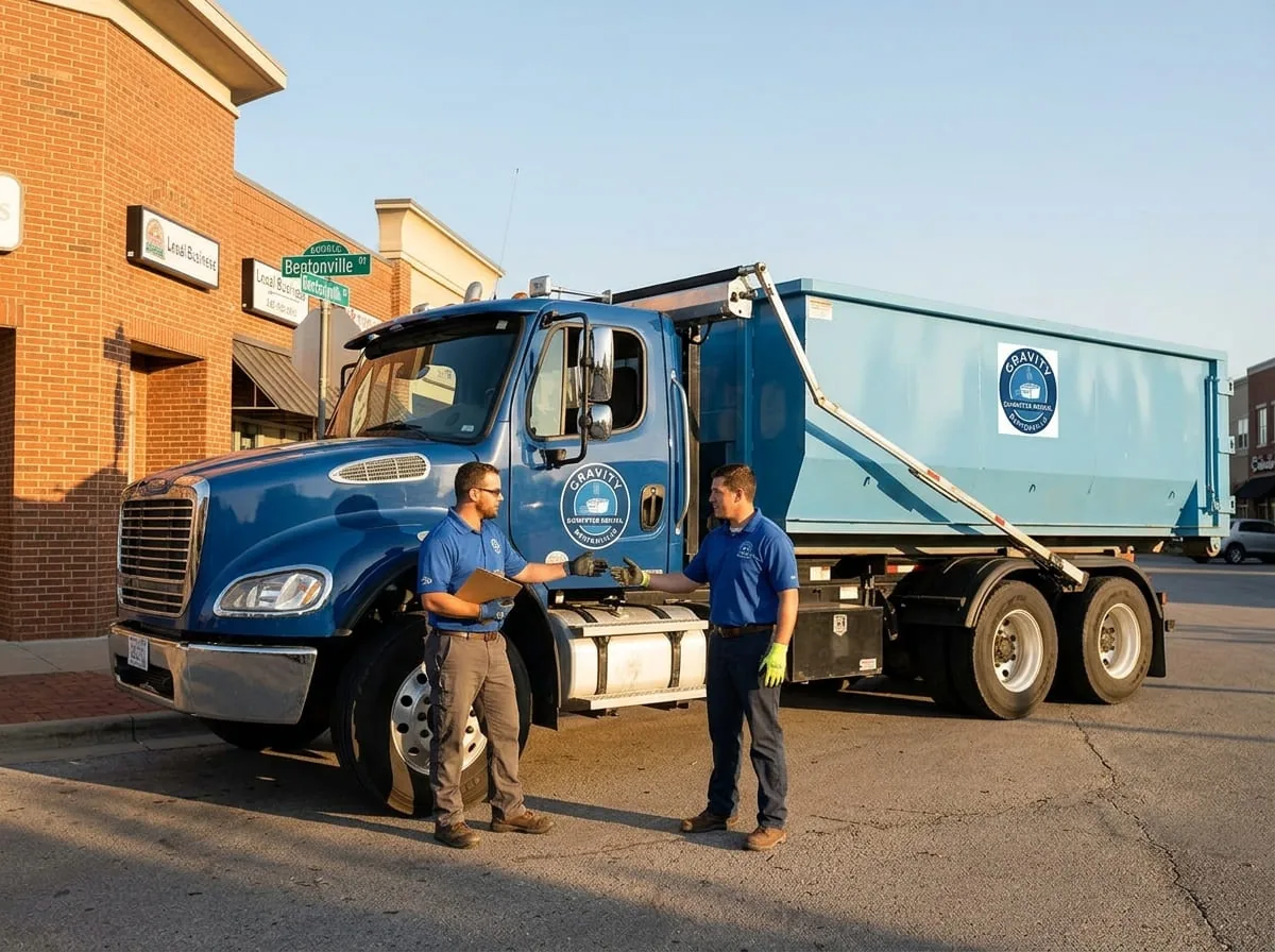 Commercial Dumpster Rental in Bentonville, AR