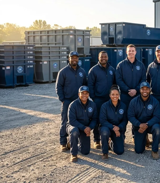 Roll-off dumpster sizes available in Bentonville, AR