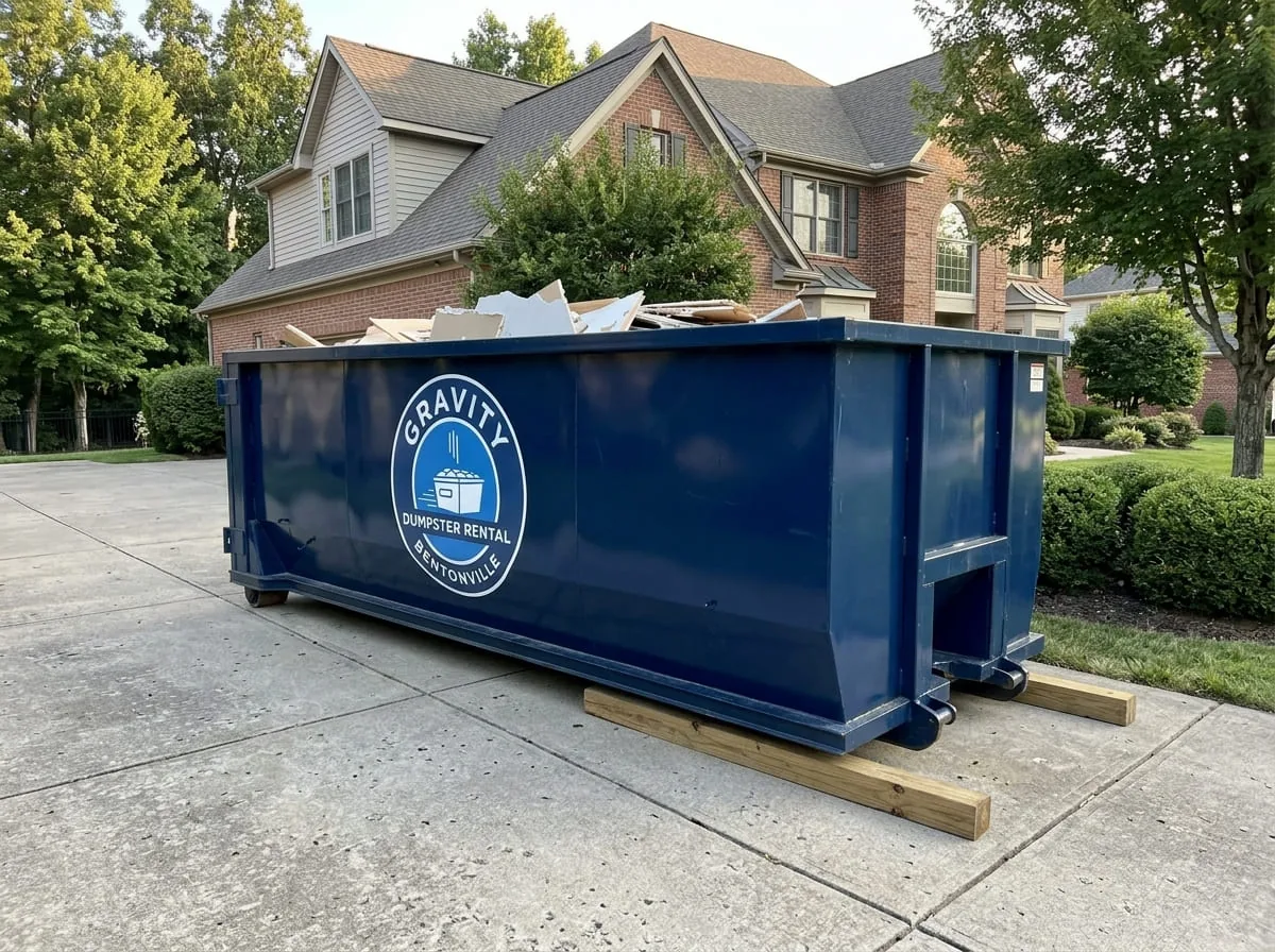 Residential Dumpster Rental in Bentonville, AR